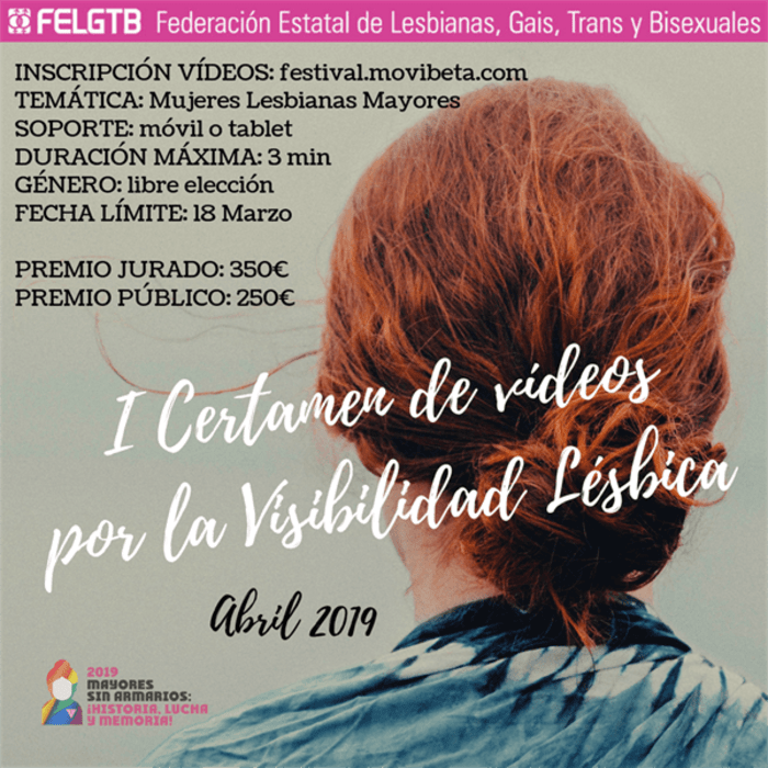 Arranca el primer certamen de cortos de la FELGTB para dar visibilidad a las mujeres mayores lesbianas