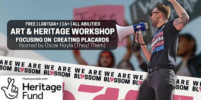 Free Placard Making Workshop for LGBTQ+ Community