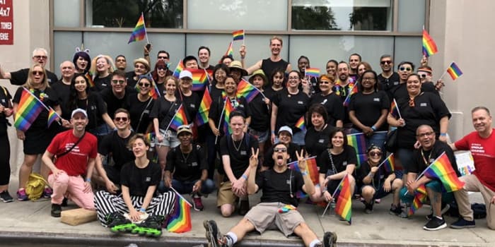 NYC Pride March - AIG NY LGBT & Allies ERG