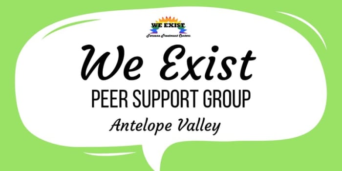 We Exist Peer Support Group (AV)