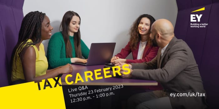 Careers in Financial Services Tax at EY – Live Q&A