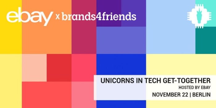 50th Get-Together: UNICORNS IN TECH meets eBay & Brands4friends