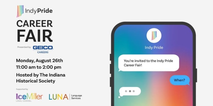 Indy Pride Career Fair 2019 Presented by Geico Careers: Attendee RSVP