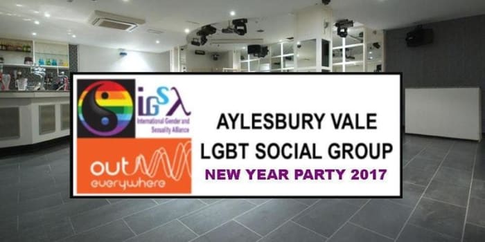 Aylesbury Vale LGBT Social Group New Year Party 2017