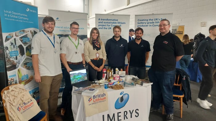 Showcasing Career Opportunities: Imerys at University of Exeter Penryn Campus Fair