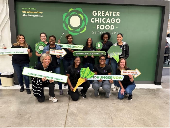 Making a difference: supporting the Greater Chicago Food Depository