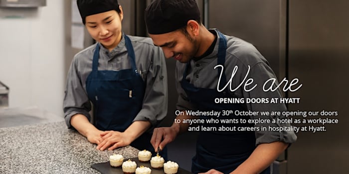 London Hyatt Hotels Open Doors Day