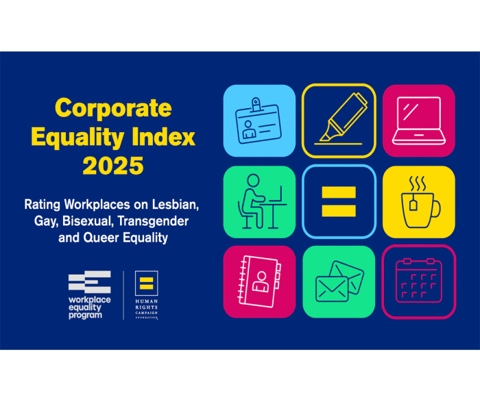 Corporate America doubles down on LGBTQ+ inclusion: Highlights from HRCF's 2025 Corporate Equality Index