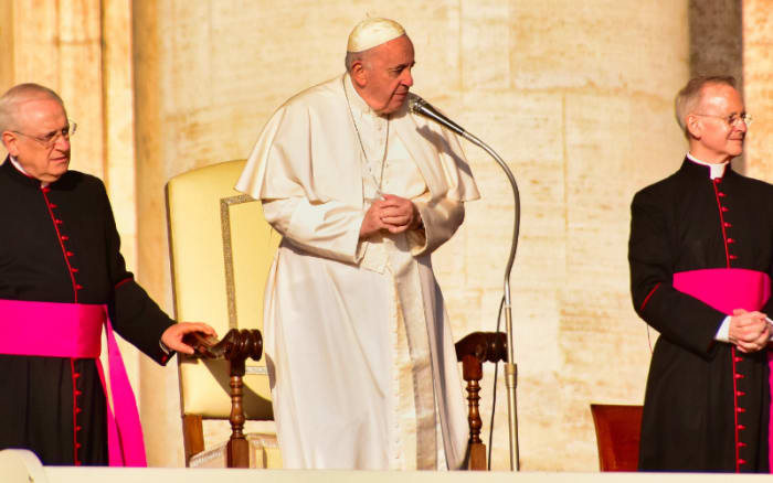 Pope Francis meets with trans, intersex Catholics at Vatican