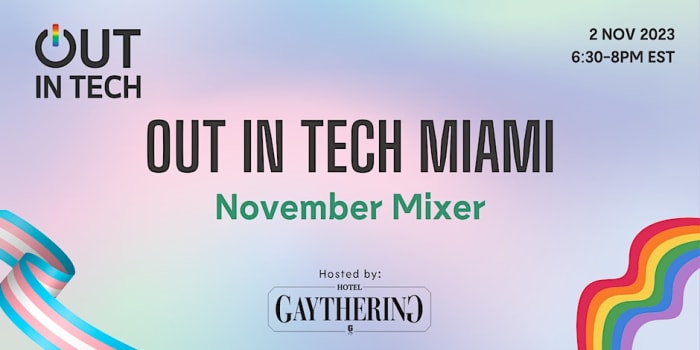 Out in Tech Miami | November Mixer