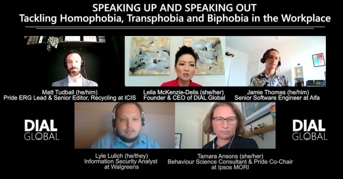 SPEAKING UP AND SPEAKING OUT – Tackling Homophobia, Transphobia and Biphobia in the Workplace