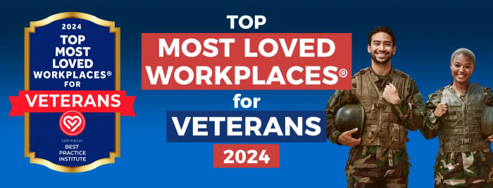 Automattic Named In Top Most Loved Workplaces® for Veterans