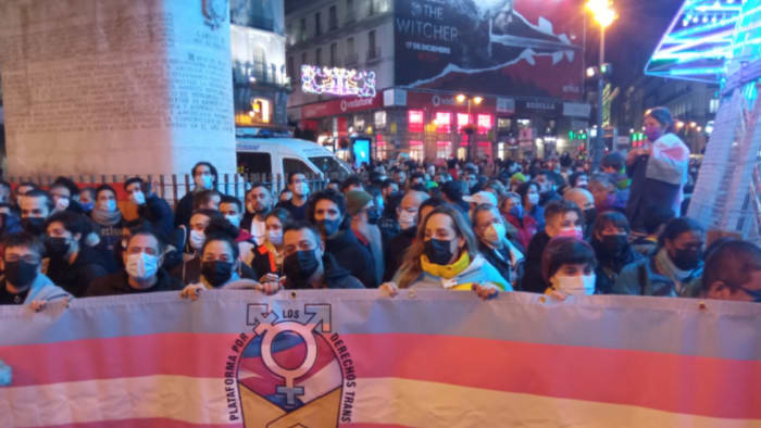 Thousands Take To Streets In Madrid To Protest Anti-LGBTQ+ Bill