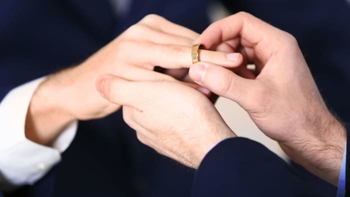 Spanish footballer Alberto Lejárraga celebrates marriage in historic moment for LGBTQ+ representation