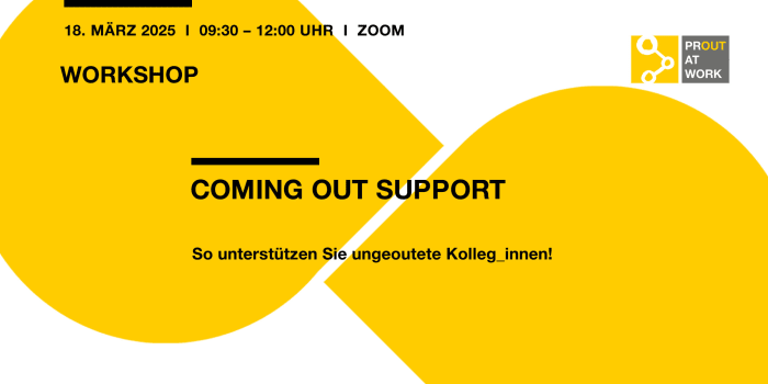 Coming Out Support März