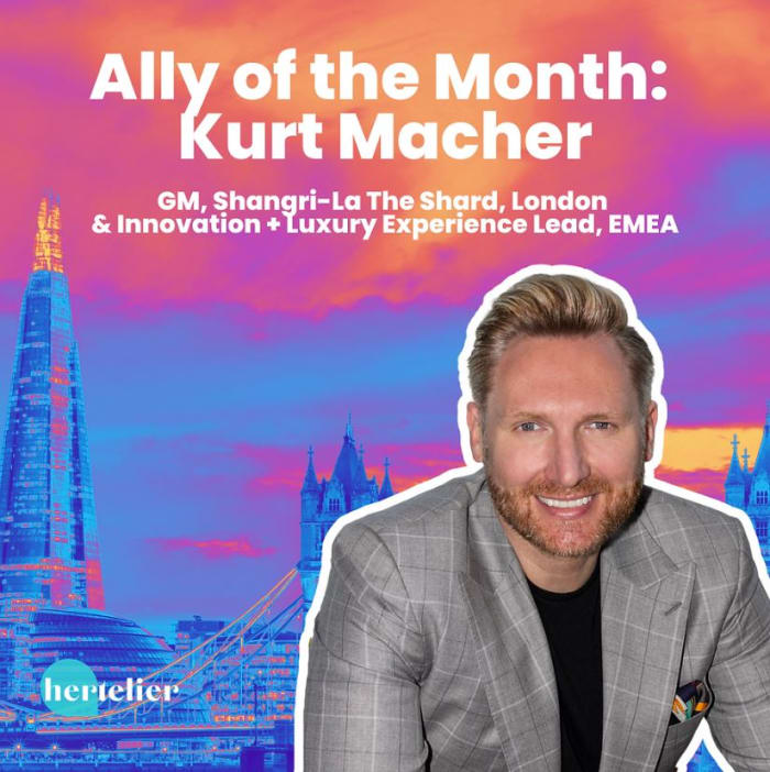 Ally of the Month: Kurt Macher, GM, Shangri-La The Shard, London & Innovation & Experience Lead EMEA
