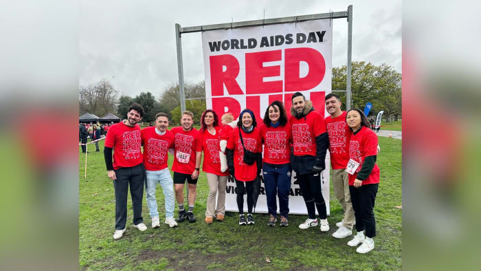 RED RUN raises over £200,000 to combat HIV stigma and support access