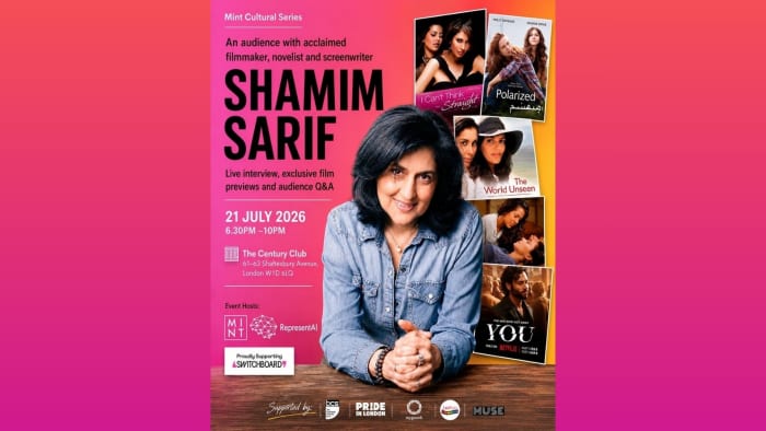 An Audience with Shamim Sarif: an evening of film, identity and inclusion