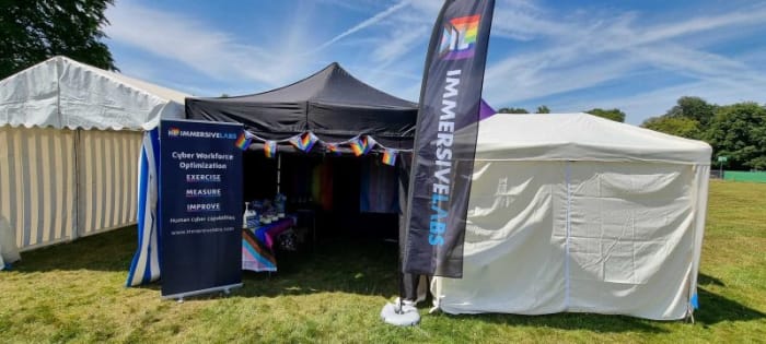 Immersive Labs celebrated Pride in Bristol