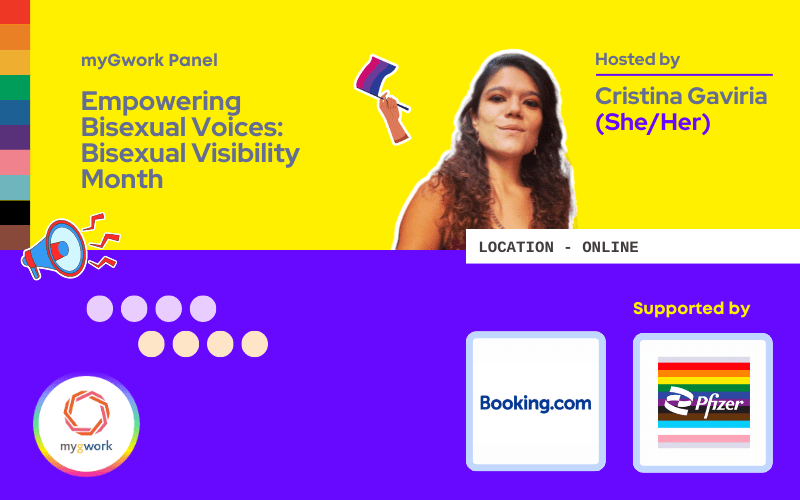 myGwork Panel: Empowering Bisexual Voices: Bisexual Visibility Month