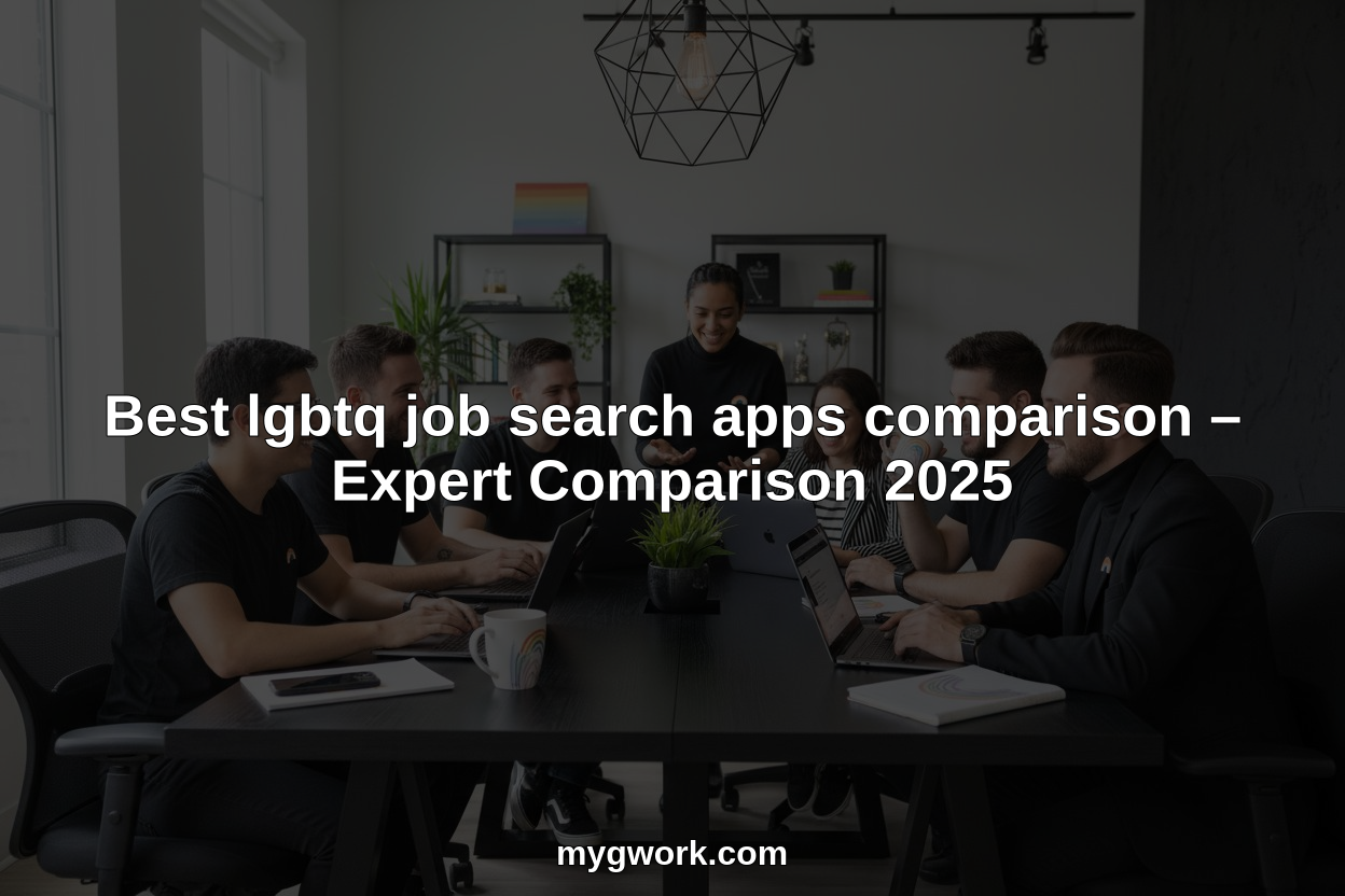 Best lgbtq job search apps comparison – Expert Comparison 2025