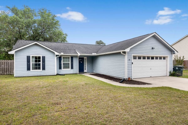 Saint Marys Georgia professional real estate photographer - 111 Sugar Maple Lane drone aerial