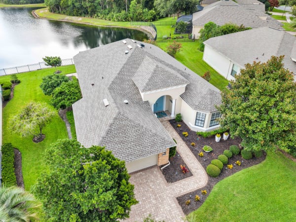 Ponte Vedra FL drone aerial real estate photography - neighborhood aerial view