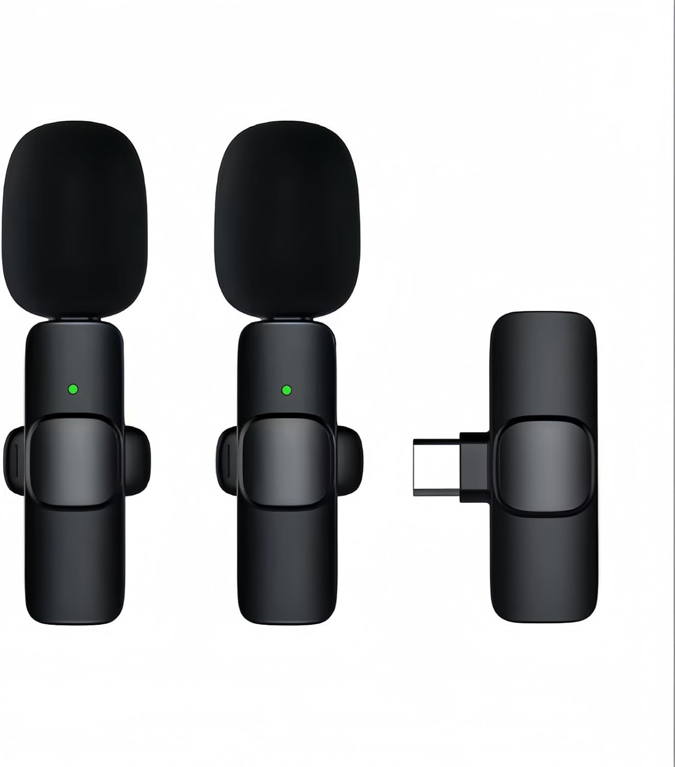 K9 Wireless Dual Microphone | Noise Cancel Lavalier Mic for Type-C & iPhone