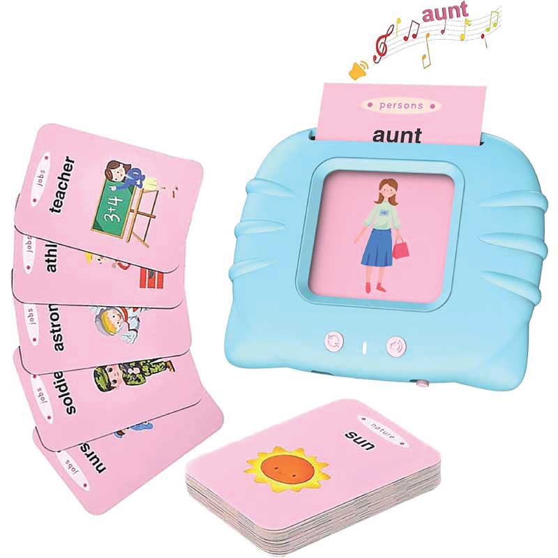Early Education Device for Kids – Interactive Reading & Learning Flash Card Toy | Screen-Free Learning