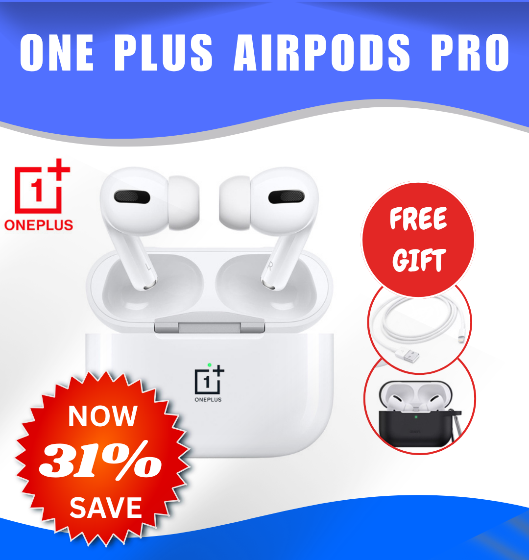 OnePlus Airpods Pro Copy | Premium Wireless Bluetooth Earbuds at Best Price