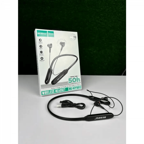 Recarsi 50H RENY051 Neckband – Premium Bluetooth Earphone with 50 Hours Battery | tekzobd.com