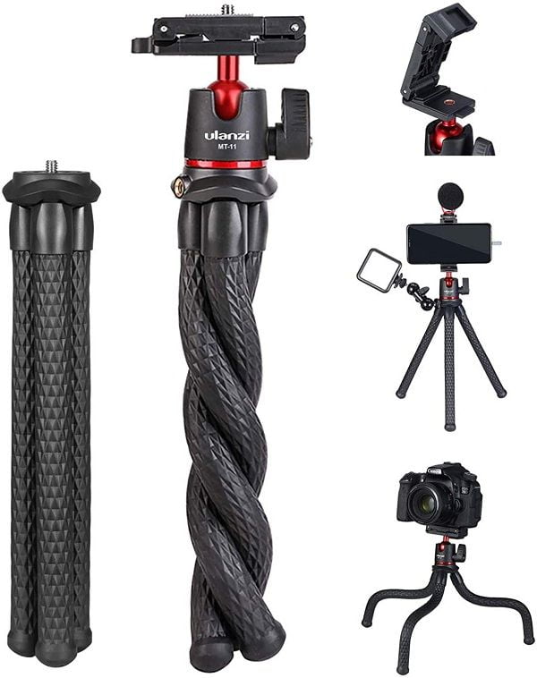 Ulanzi MT11 Octopus Tripod Price in Bangladesh | Best Flexible Tripod for DSLR & Smartphone