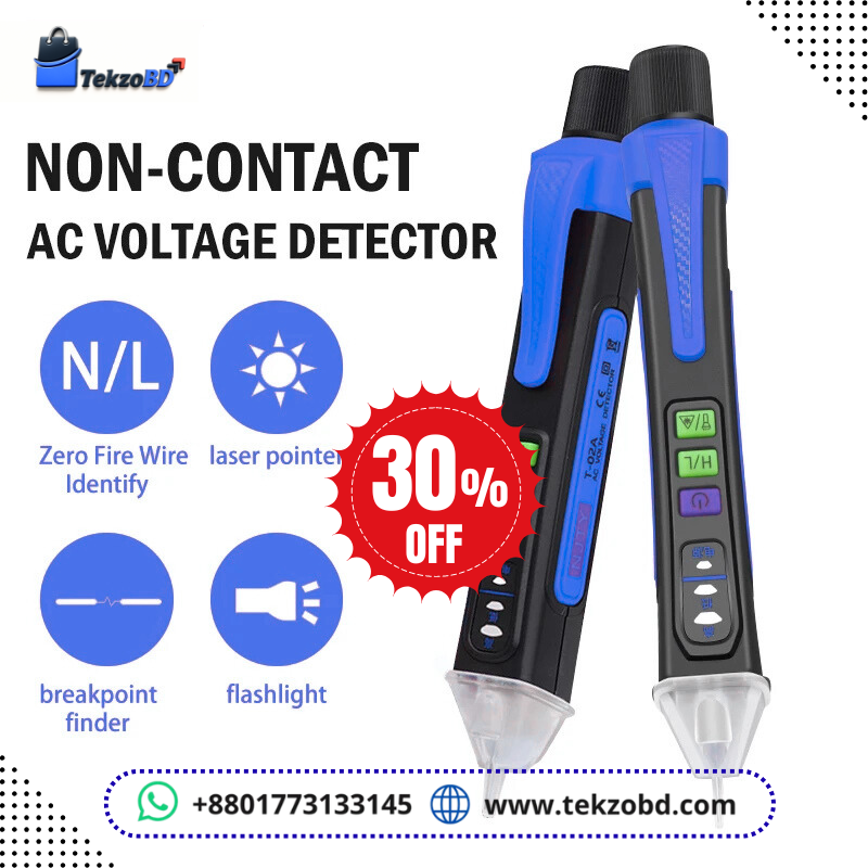 Mestek AC40 – Compact Non-Contact Digital Voltage Tester | Safe & Reliable