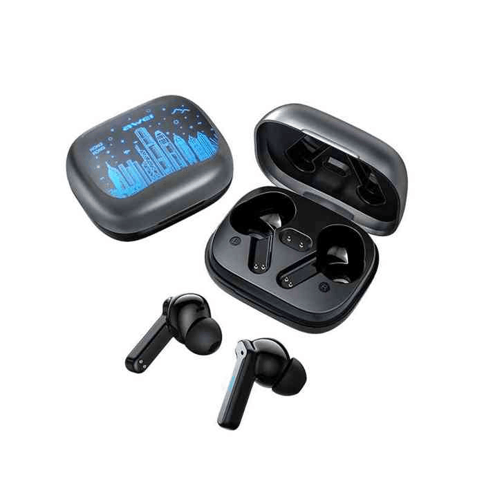 Awei T53 TWS Colorful Light Wireless Earbuds | Premium Bluetooth Earphones | www.tekzobd.com