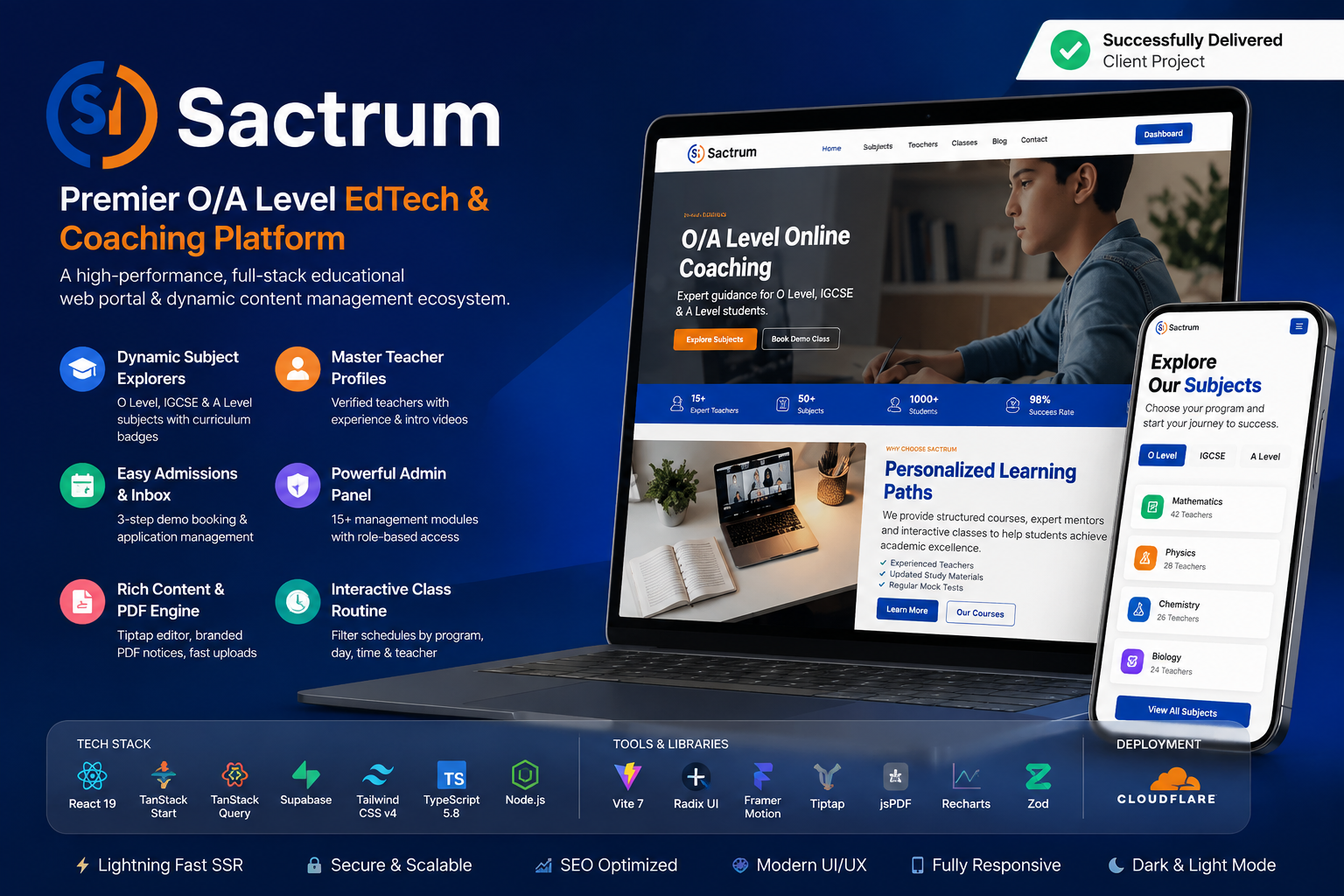 Sactrum Project Cover Image