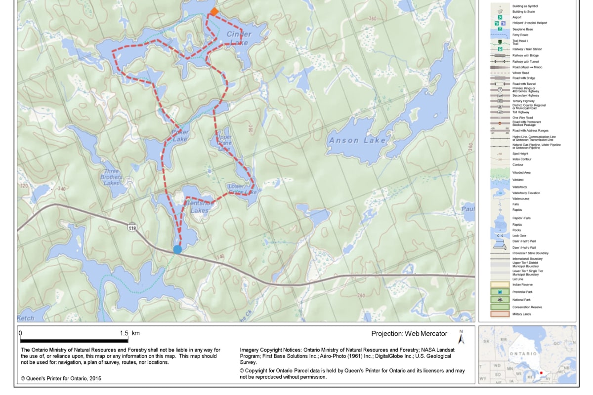 Poker Lake Route - View 1 of 1