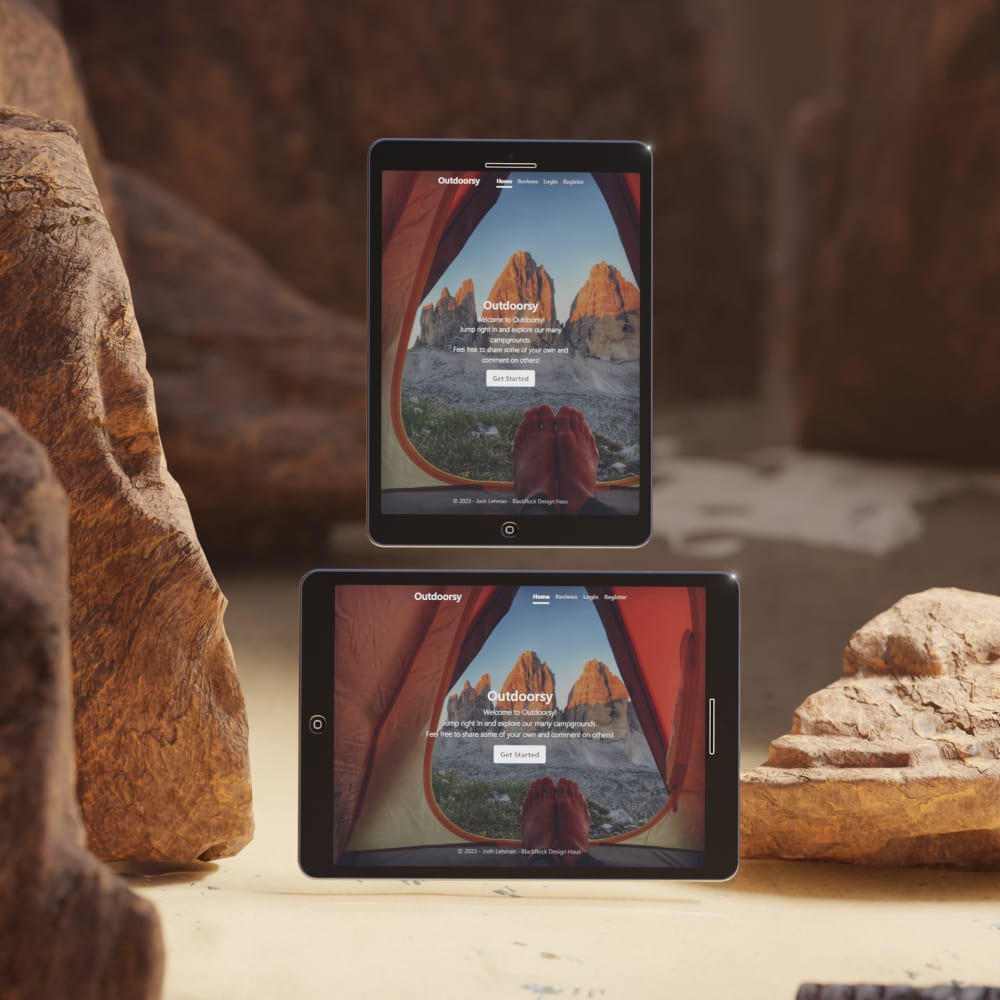 tablets among the rocks