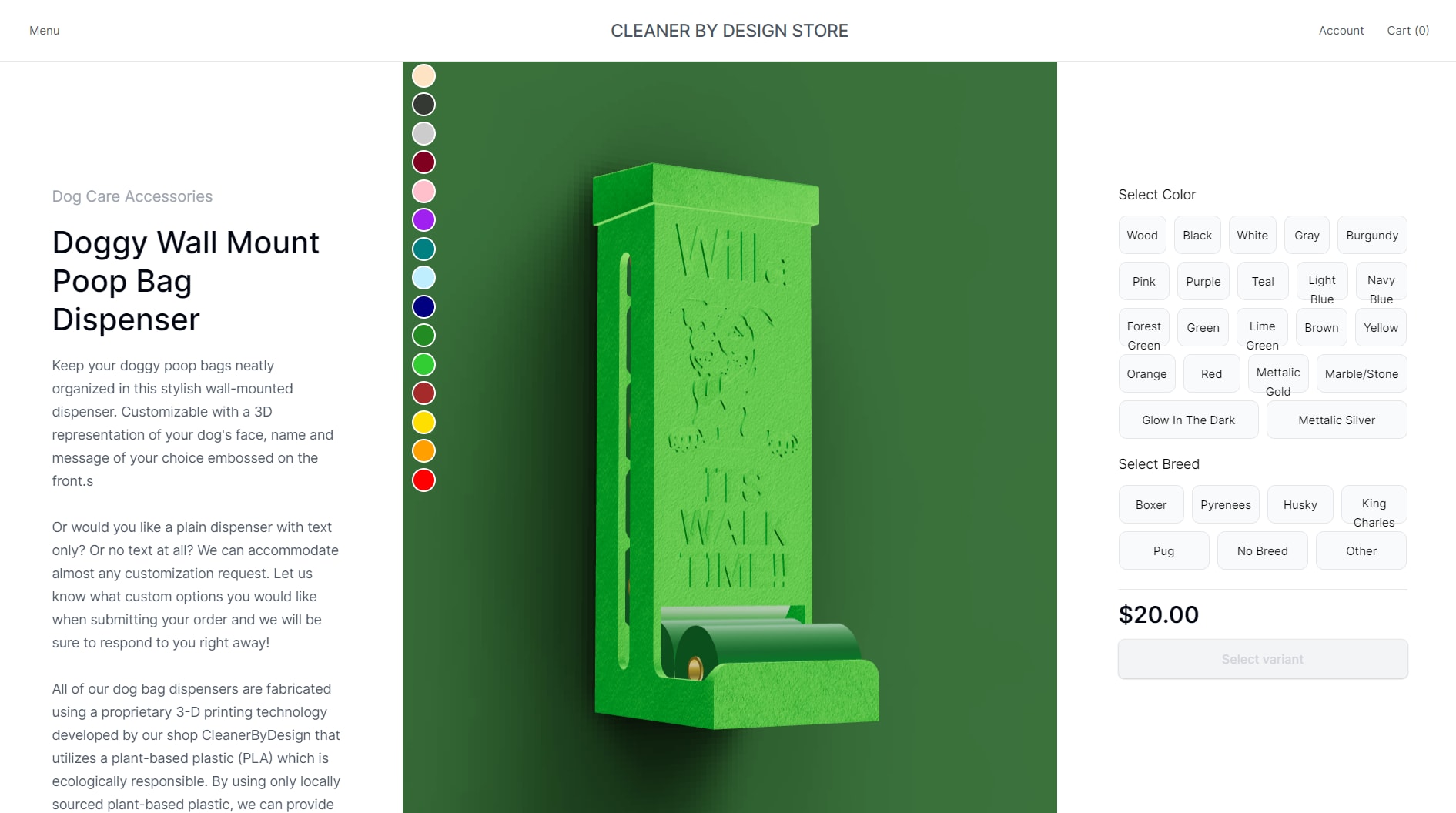 Cleaner By Design — 3D Product Detail