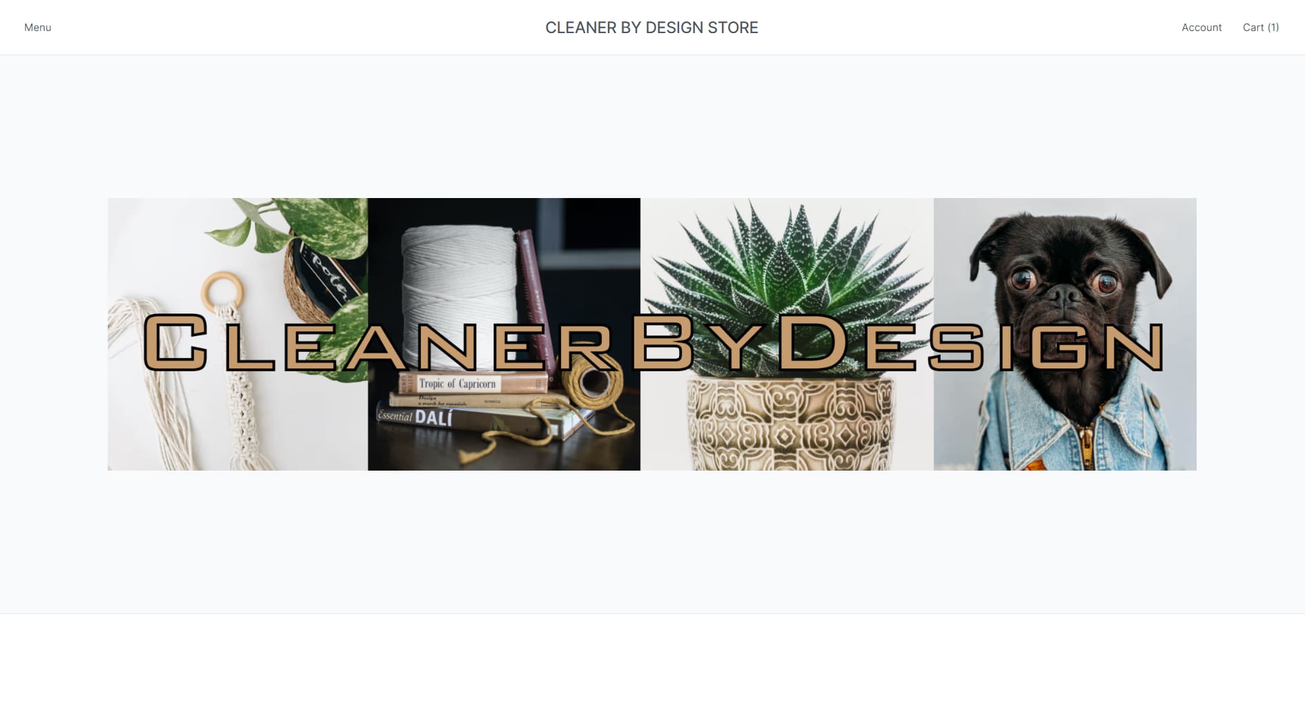 Cleaner By Design — Landing