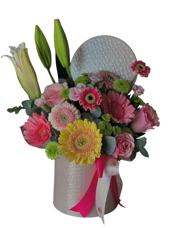 Cajita de flores mixta
