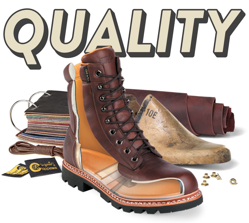 chippewa square toe boots