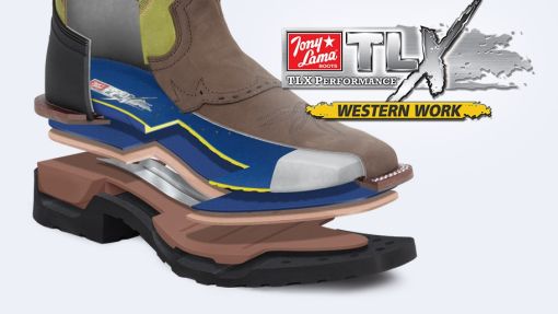 tony lama men's tlx waterproof western work boots