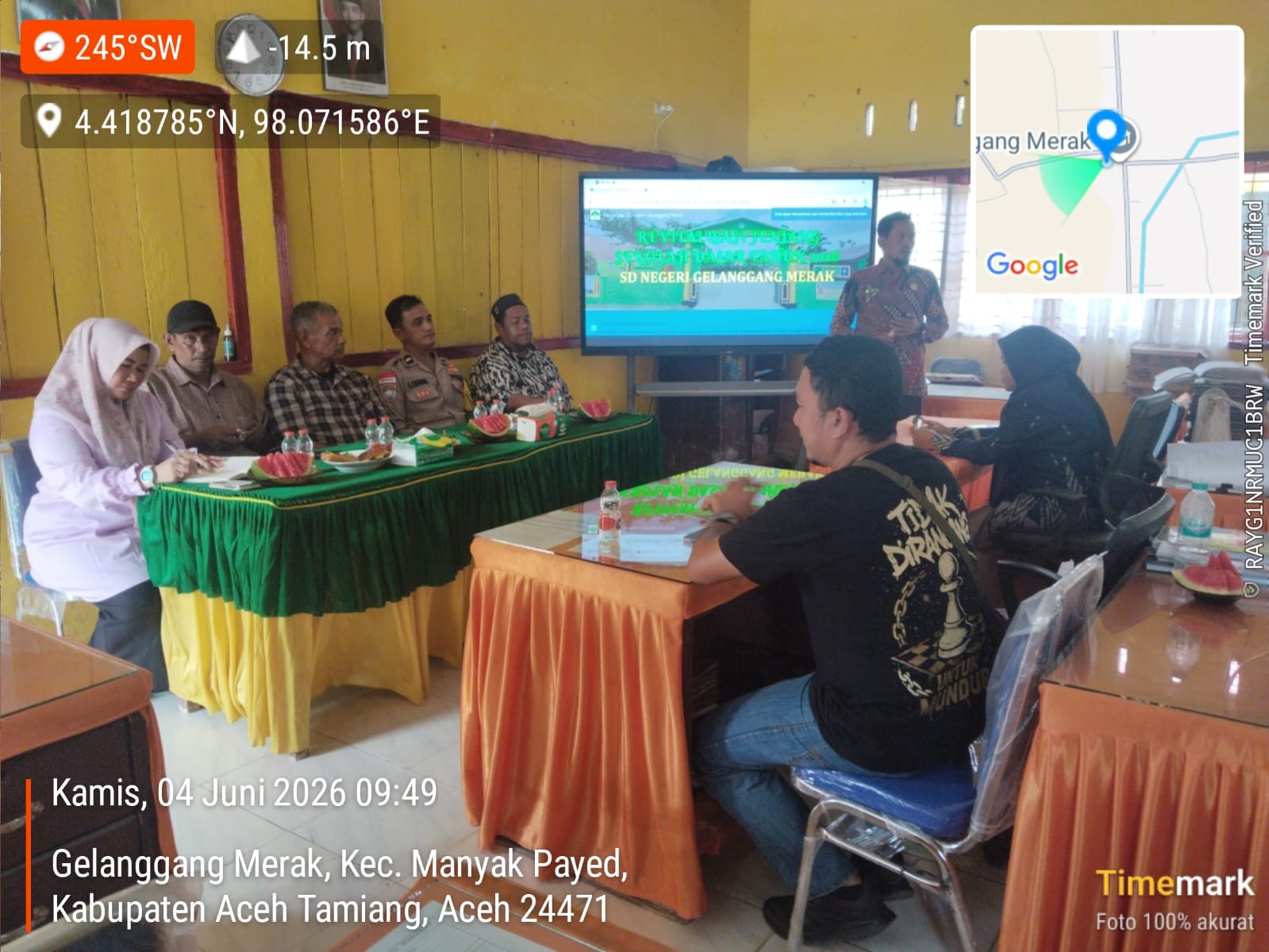 Pelaksanaan Mutual Check Awal (MC-0) Program Revitalisasi SD Negeri Gelanggang Merak Tahun 2026