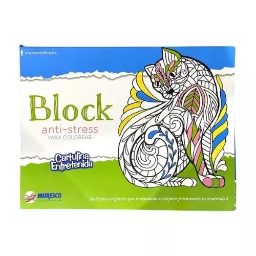 Block Muresco de Cart.Entretenida 20 Hjs.Anti