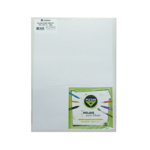 Hojas de Papel Dibujo Pizzini A3 150 Grs.X 10 Hs.