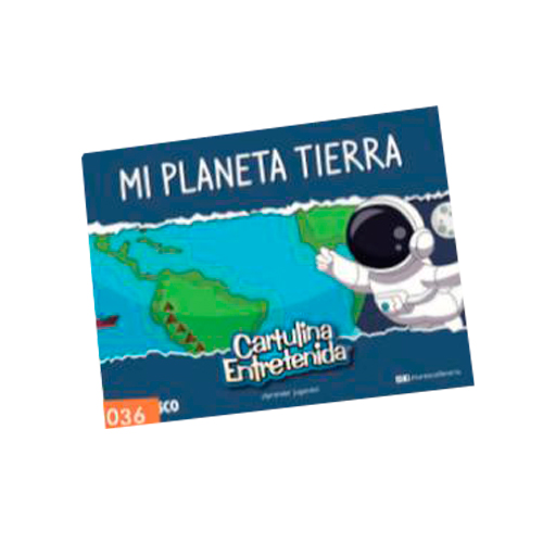 Block Muresco de Cart.Entretenida 20 Hjs.Mi Planeta