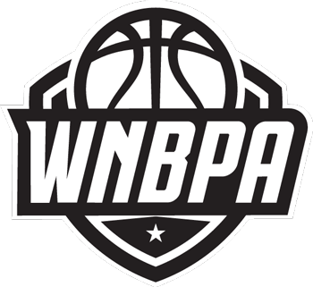 The WNBPA Logo in Black and White