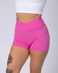 Flattering V-Front Shorts (Pink)