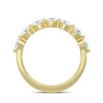 The Soule Round 1.00cttw Half Eternity Band 14K Yellow Gold LGD