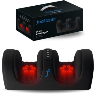 REATHLETE FOOTTOPIA Foot Massager Machine with Heat | Foot and Calf Massager | Ultimate Feet Massager for Pain Relief and Circulation Boost | Deep Tissue Massager